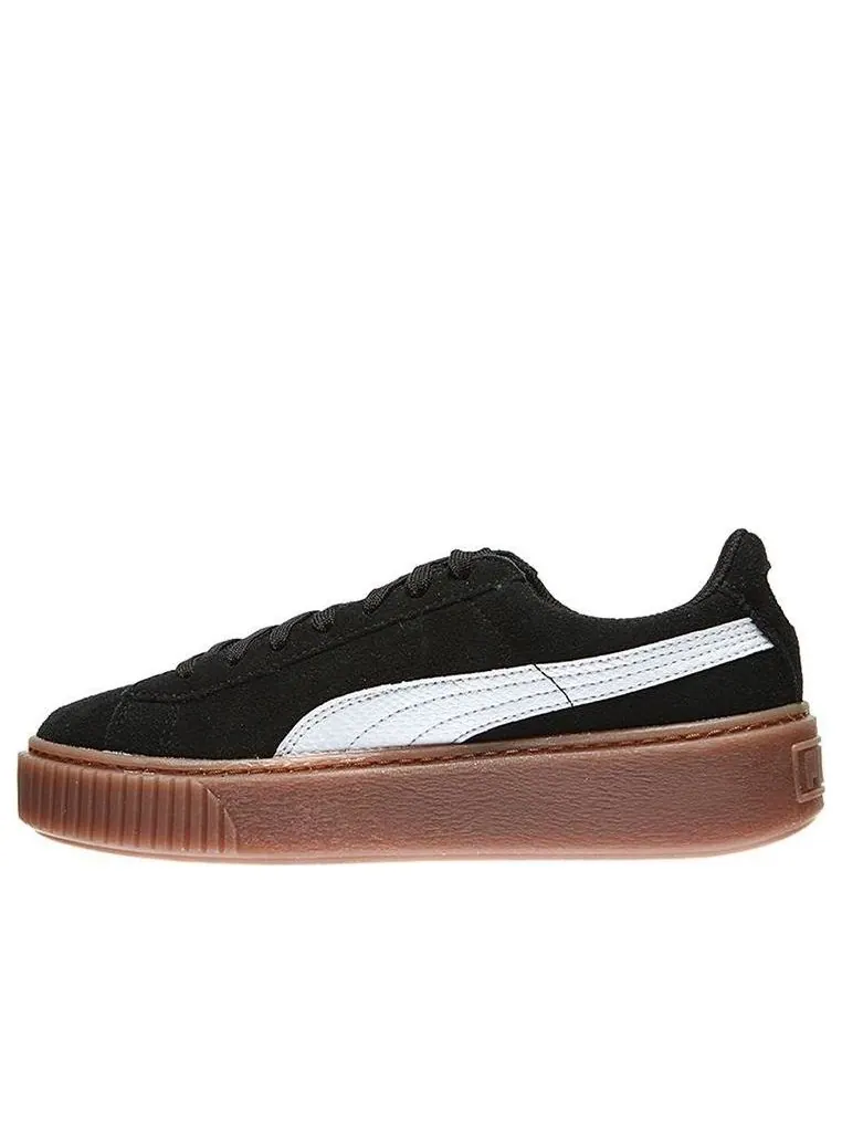 Кеды PUMA Suede Platform Sneakers 'Black Brown' — изображение 1 из 4, черный