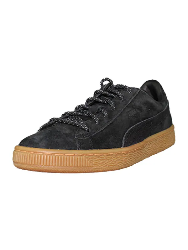 Кроссовки basket classic winterized 'black gum' Puma — изображение 3 из 4, черный