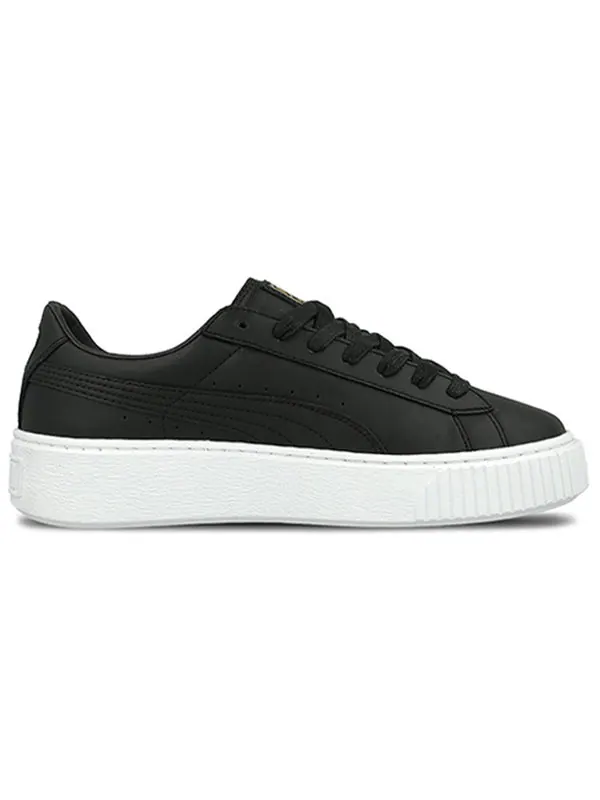 Кроссовки basket platform core 'black gold' Puma — изображение 2 из 4, черный