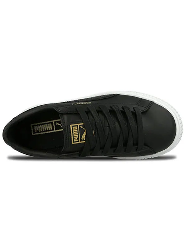 Кроссовки basket platform core 'black gold' Puma — изображение 4 из 4, черный