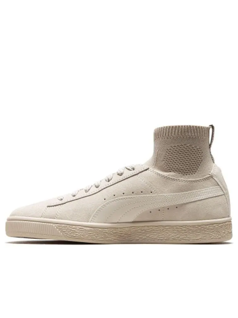 Кеды PUMA Suede Classic Sock — изображение 1 из 6, коричневый