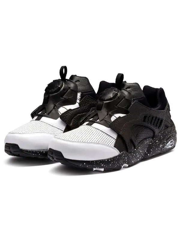Кроссовки disc blaze 'black white' Puma — изображение 3 из 4, черный/белый