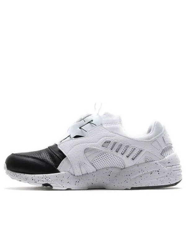 Кроссовки disc blaze 'white black' Puma — изображение 1 из 4, белый/черный