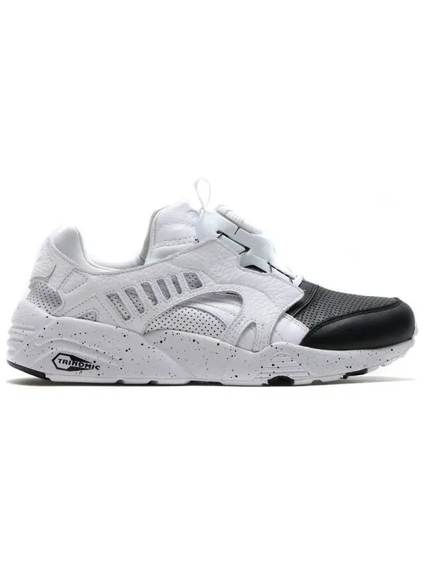 Кроссовки disc blaze 'white black' Puma — изображение 2 из 4, белый/черный