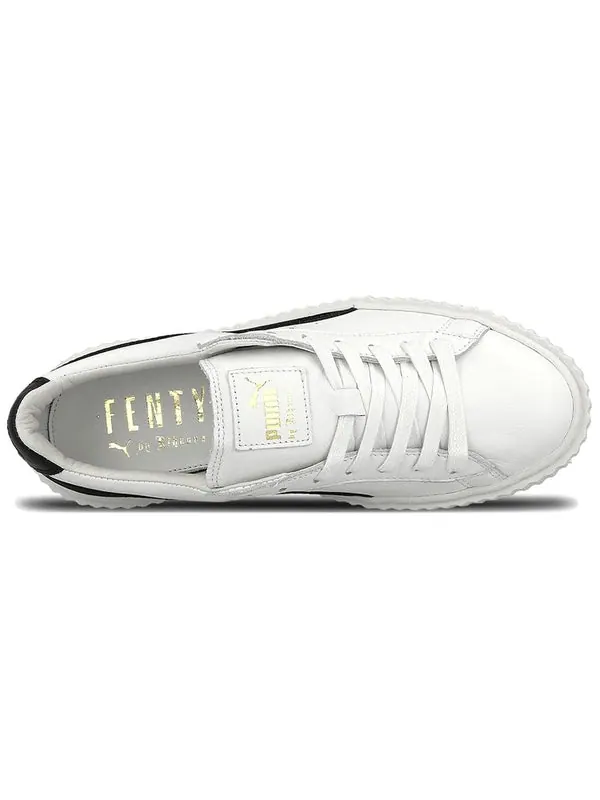 Кроссовки fenty x creeper 'white leather' Puma — изображение 4 из 4, черный/белый