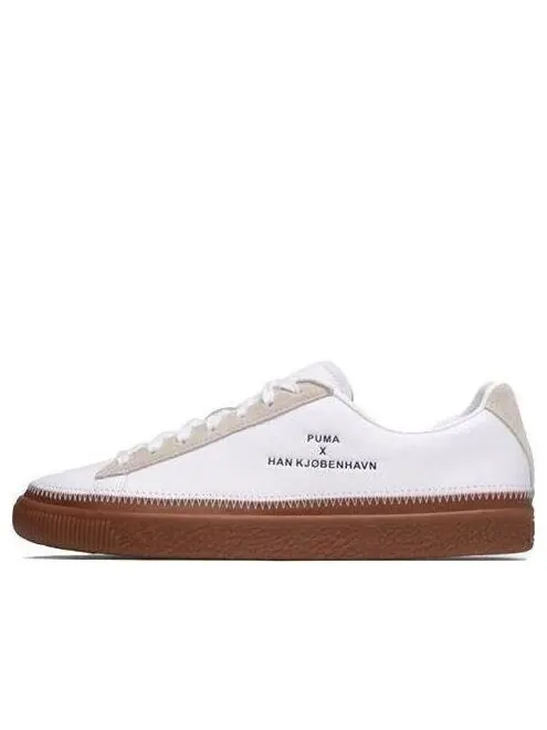 Кроссовки x han kjobenhavn clyde stitched 'white gum' Puma — изображение 1 из 4, белый