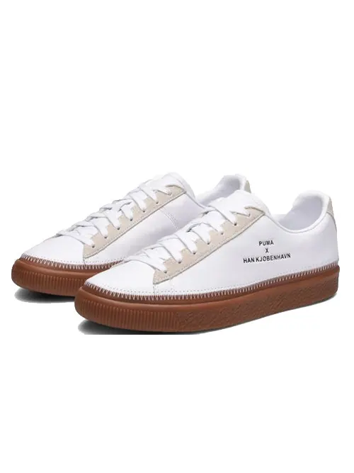 Кроссовки x han kjobenhavn clyde stitched 'white gum' Puma — изображение 3 из 4, белый