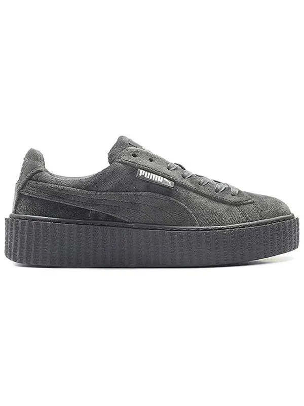Кроссовки fenty x velvet creeper 'glacier grey' Puma — изображение 2 из 4, серый