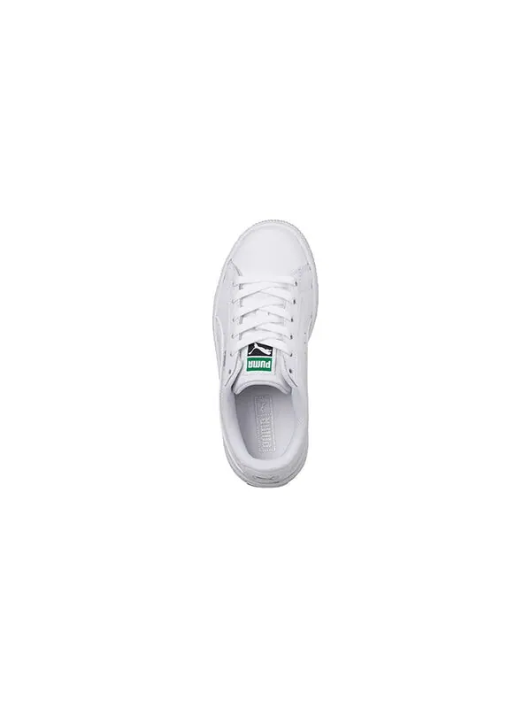 Кроссовки basket classic jr white Puma — изображение 4 из 4, белый