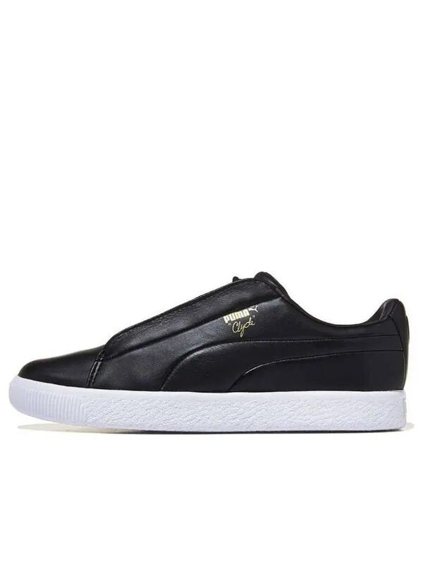 Кроссовки clyde 'black white' Puma — изображение 1 из 4, черный