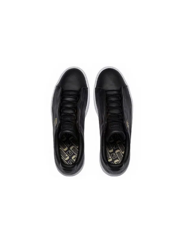 Кроссовки clyde 'black white' Puma — изображение 2 из 4, черный