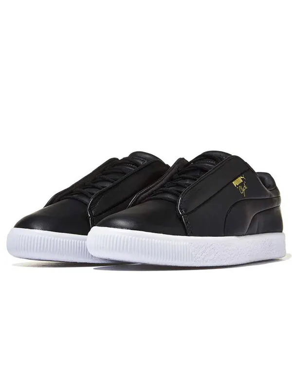 Кроссовки clyde 'black white' Puma — изображение 3 из 4, черный