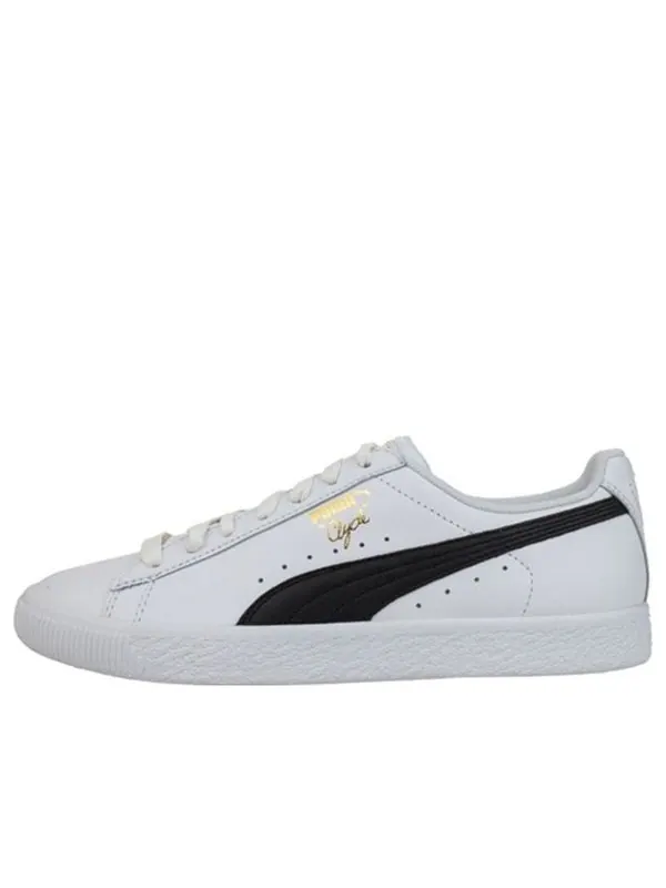Кроссовки clyde core foil 'white black gold' Puma — изображение 1 из 4, белый