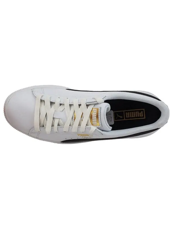 Кроссовки clyde core foil 'white black gold' Puma — изображение 3 из 4, белый