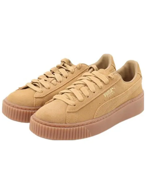 Кроссовки suede platform sd 'oatmeal' Puma — изображение 3 из 4, коричневый