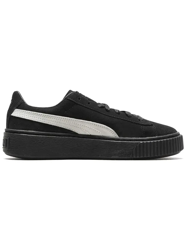 Кроссовки suede skate shoes 'black white' Puma — изображение 2 из 4, черный/белый