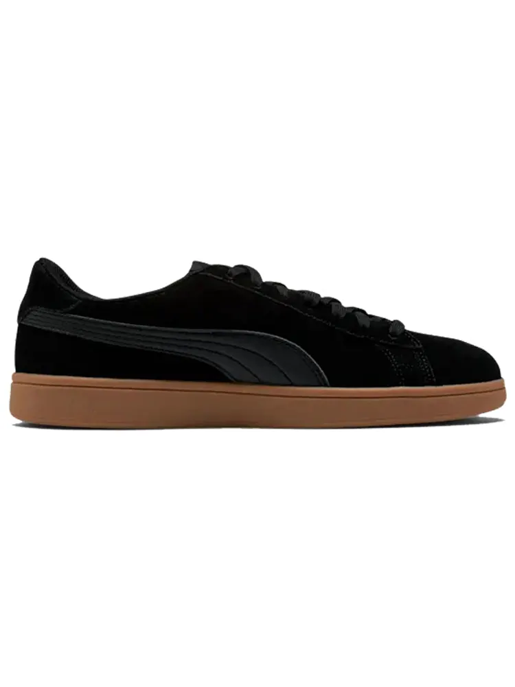 Кеды PUMA Smash V2 'Black Gum' — изображение 2 из 5, черный