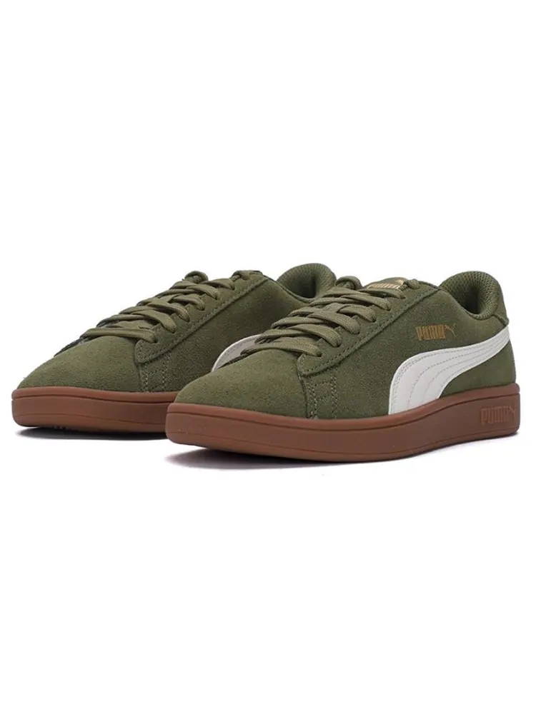 Кеды PUMA Unisex Smash V2 Sneakers Green — изображение 3 из 5, темный зеленый