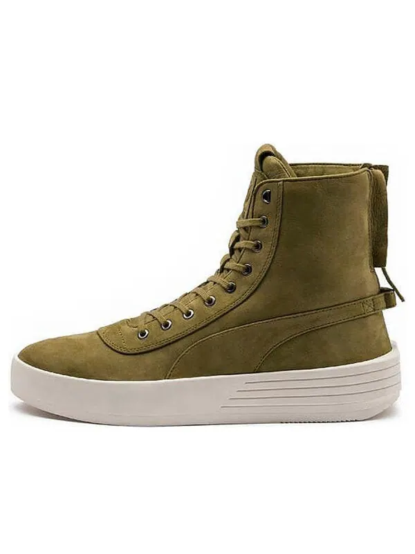 Кроссовки x the weeknd parallel 'green olive' Puma — изображение 1 из 2, зеленый