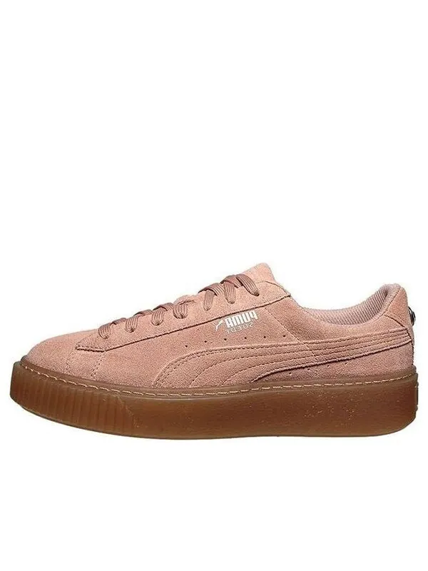 Кроссовки platform jewel sneakers pink Puma — изображение 1 из 4, розовый