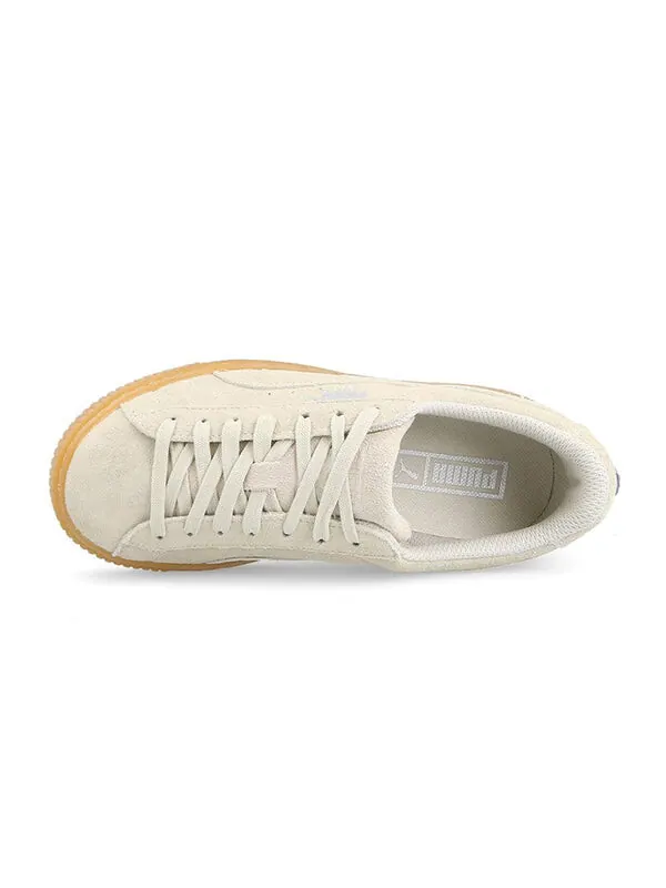 Кроссовки platform jewel sneakers beige/white Puma — изображение 3 из 4, белый
