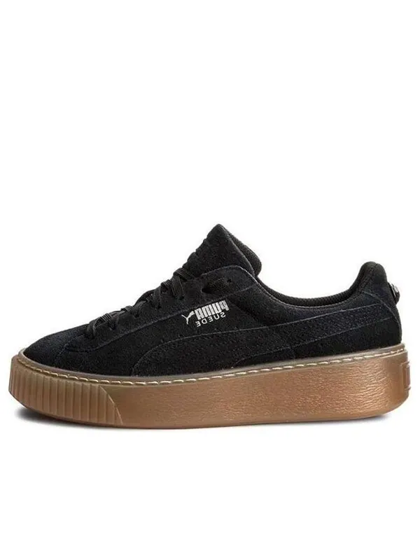 Кроссовки platform jewel 'black gold' Puma — изображение 1 из 4, черный/золотистый