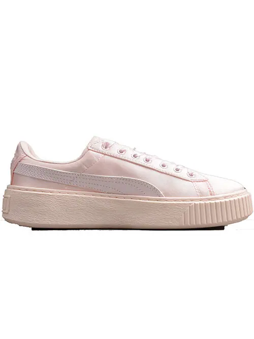Кроссовки basket platform tween 'pearl' Puma — изображение 3 из 4, розовый
