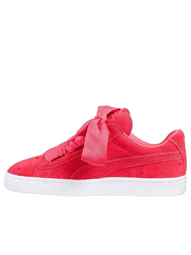 Кеды PUMA Suede Heart Valentine — изображение 1 из 5, розовый