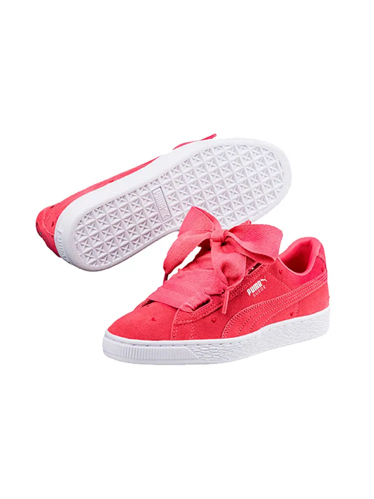 Кеды PUMA Suede Heart Valentine — изображение 4 из 5, розовый