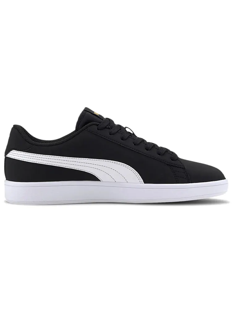 Кеды PUMA Smash v2 'Buck - Black Team Gold' — изображение 2 из 6, черный