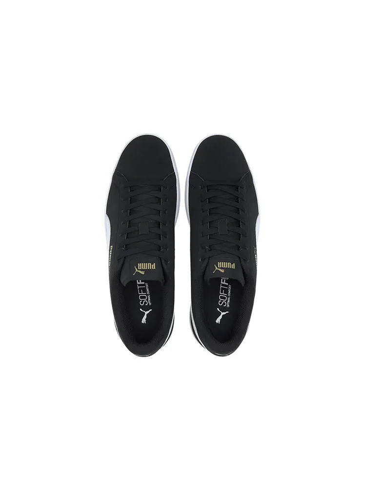 Кеды PUMA Smash v2 'Buck - Black Team Gold' — изображение 3 из 6, черный