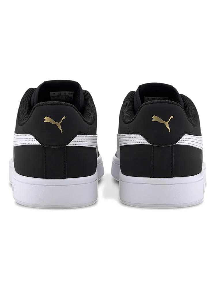 Кеды PUMA Smash v2 'Buck - Black Team Gold' — изображение 4 из 6, черный