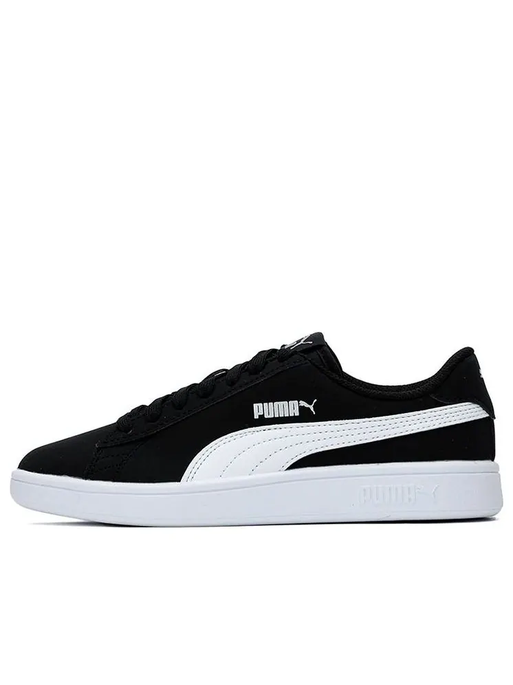 Кеды PUMA Smash v2 'Buck - Black Silver' — изображение 1 из 4, черный