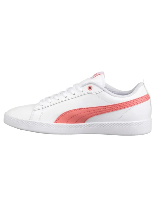 Кроссовки smash v2 'shell pink' Puma — изображение 2 из 4, белый