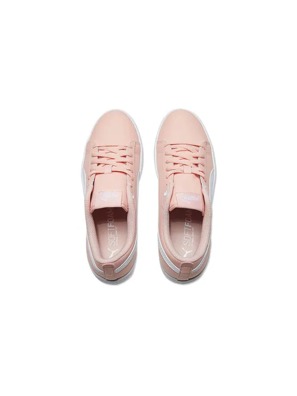 Кроссовки smash v2 'pink' Puma — изображение 3 из 4, розовый