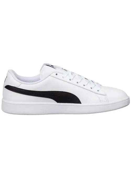 Кеды PUMA Smash V2 'White Black' — изображение 2 из 5, белый