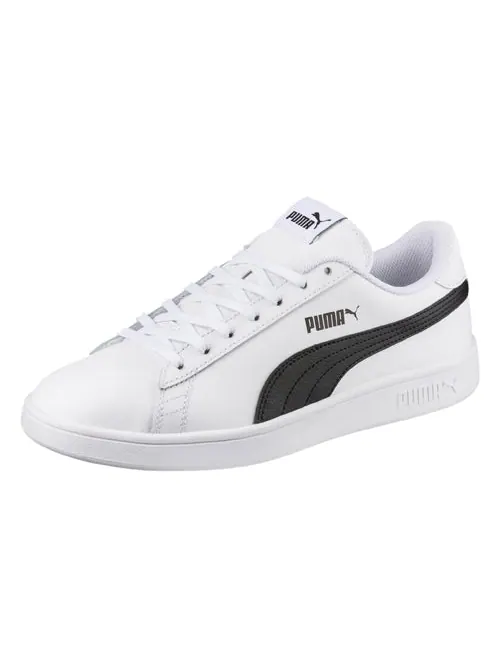 Кеды PUMA Smash V2 'White Black' — изображение 3 из 5, белый