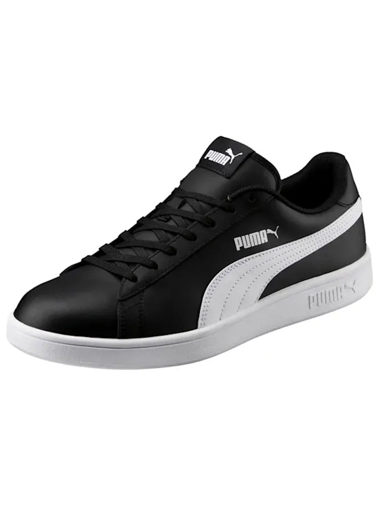 Кеды PUMA Smash V2 'Black White' — изображение 3 из 5, черный