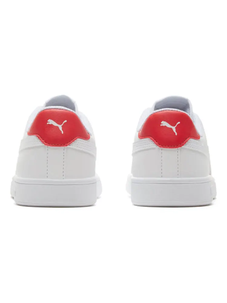 Кеды PUMA Smash V2 'White High Risk Red' — изображение 4 из 5, красный