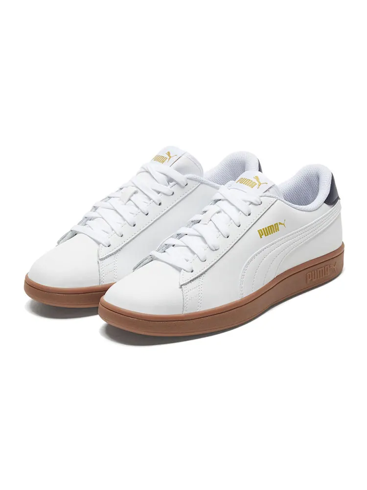 Кеды PUMA Smash V2 'White Gum' — изображение 3 из 5, белый
