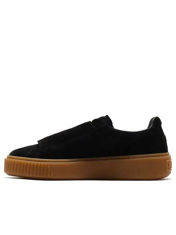 Кроссовки platform strap 'black brown' Puma — изображение 1 из 4, черный