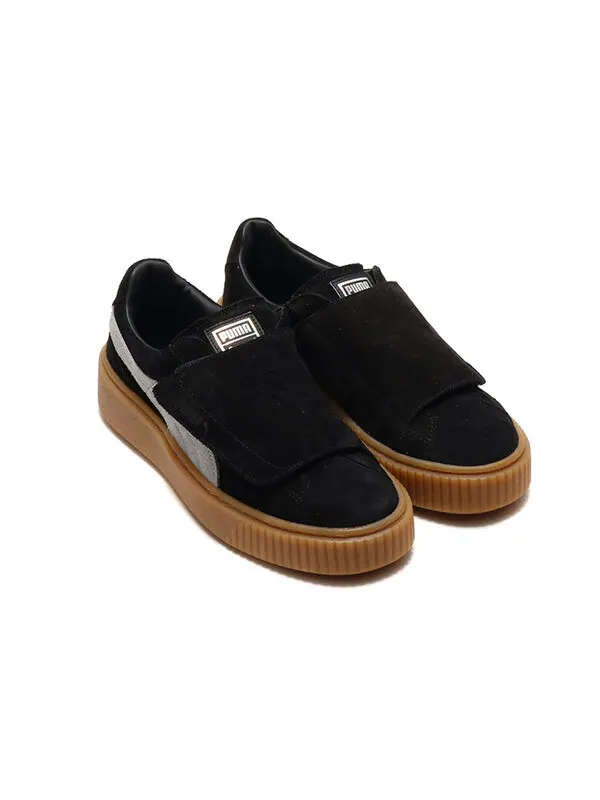 Кроссовки platform strap 'black brown' Puma — изображение 3 из 4, черный