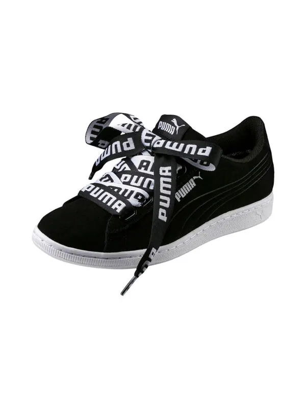 Кроссовки vikky ribbon bold casual shoes black Puma — изображение 3 из 4, черный