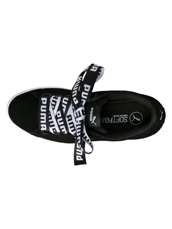 Кроссовки vikky ribbon bold casual shoes black Puma — изображение 4 из 4, черный
