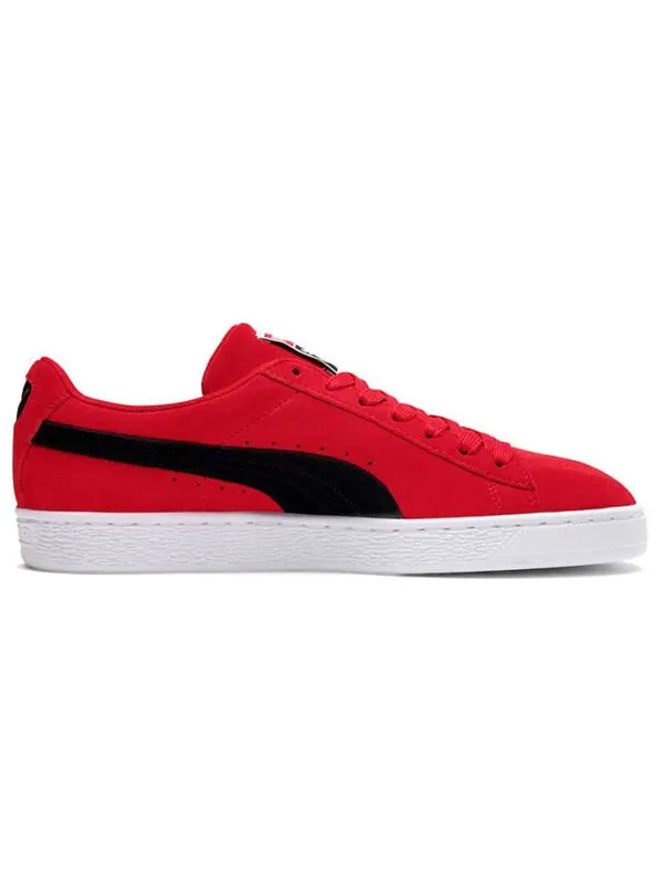 Кроссовки suede classic 'ribbon red' Puma — изображение 2 из 4, красный/черный