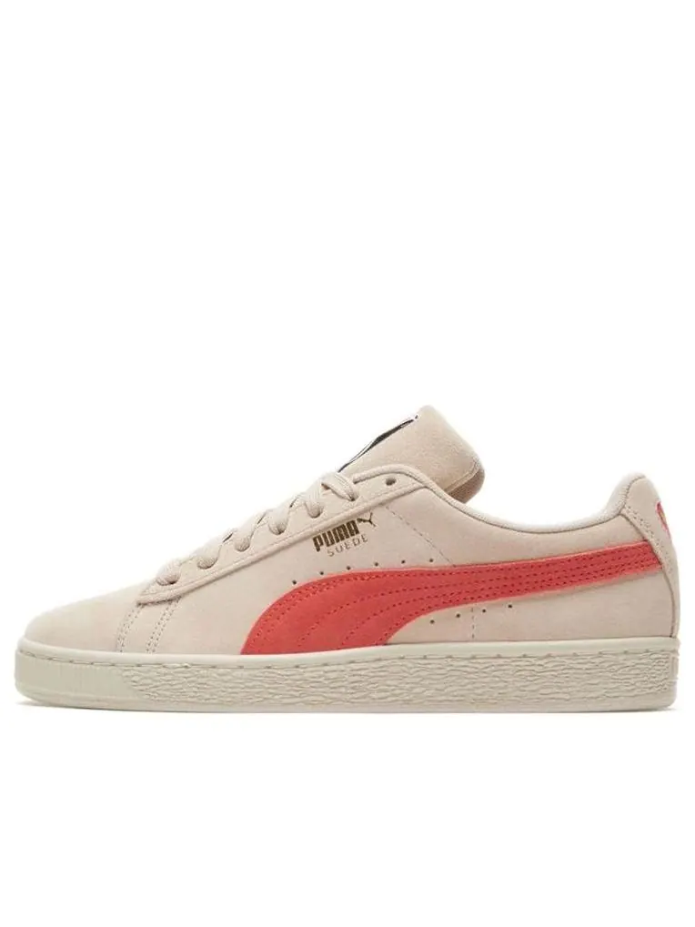 Кеды PUMA Suede Classic 'Cream Hot Coral' — изображение 1 из 6, красный