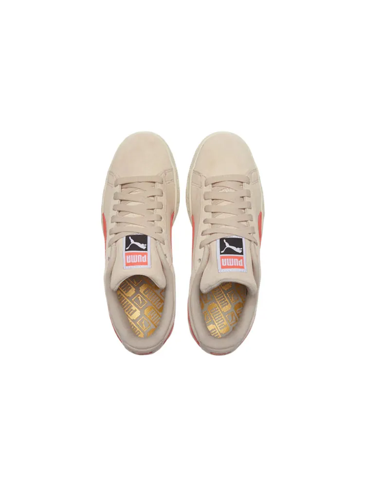 Кеды PUMA Suede Classic 'Cream Hot Coral' — изображение 4 из 6, красный