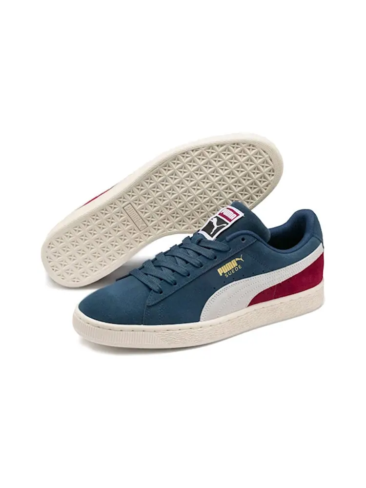 Кеды PUMA Suede Classic 'Dark Denim Cordovan' — изображение 3 из 5, красный