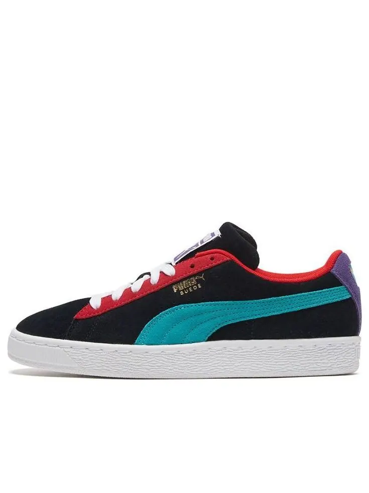 Кеды PUMA Suede Classic 'Black Multi' — изображение 1 из 6, черный