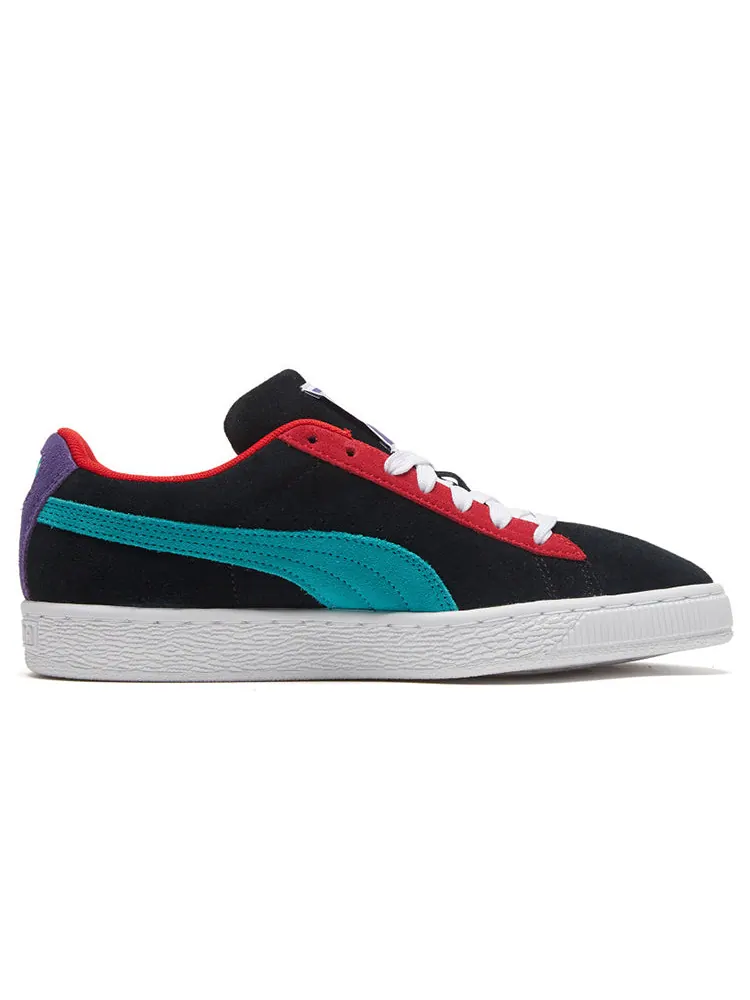 Кеды PUMA Suede Classic 'Black Multi' — изображение 2 из 6, черный